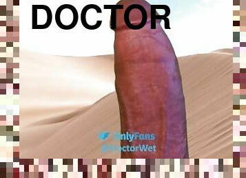 I BEAT MY COCK TO FEET IN DESERT!!!