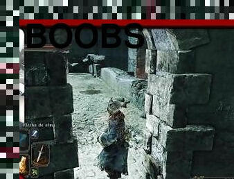 OCHINCHINCHAN IN DARK SOULS 2 COCK CAM GAMEPLAY #7