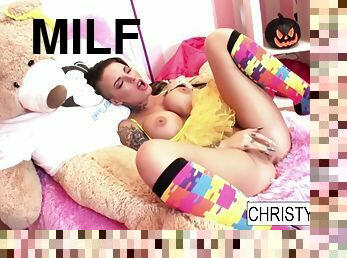 Christy Dresses Up & Plays With Herself! With Christy Mack