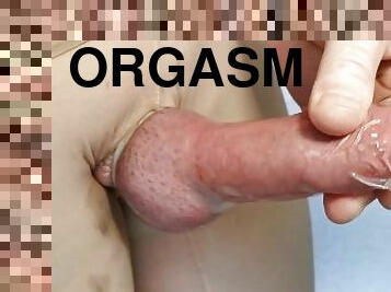 masturbacja, orgazm, amatorskie, wystrysk-spermy, gej, zestawienie, szmata, sperma, bielizna, solo