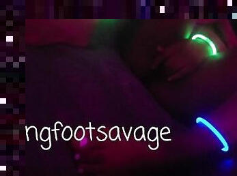 Yung da foot goddess neon show "trailer" full vid on only fans