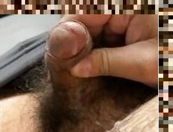 Guy with small dick cums