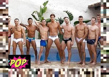 Twink Pop - Bunch Of Men Start Their Day With Good Breakfast And Bunch Of Dicks For Dessert