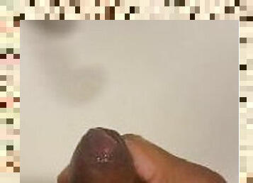 Third time jerking and my dick is tired  Black Cock