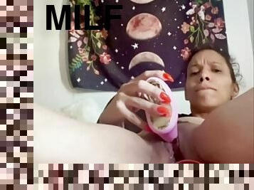 Sexy Milf Fucking Her Ass And Cumming Hard