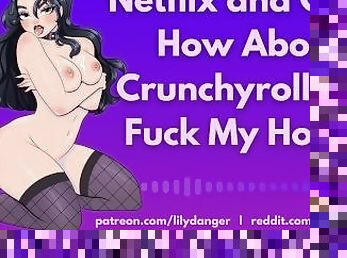 Stop Watching Anime and Fuck Your Hot Goth Girlfriend!  Erotic Audio