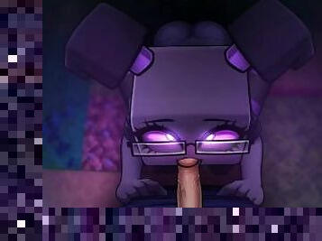 Minecraft Porn.HornyCraft. ALL SEX SCENES with EnderGirl [0.18]