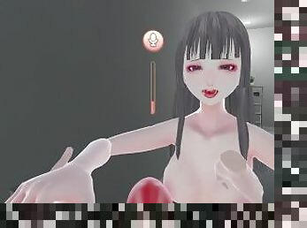 Tongue kissing Specialization My girlfriend's here for a visit  Not a bad game with VR headset