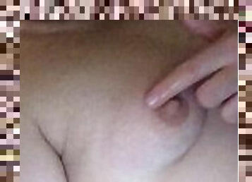 Playingwithmysmallboobs