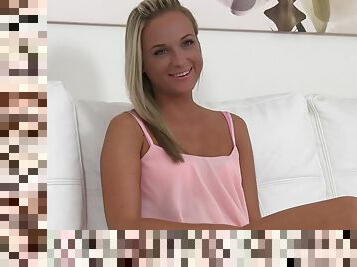 Tanned bondie first porn casting video