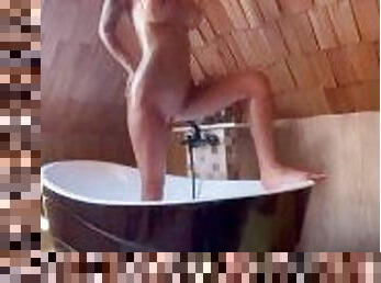 Busty Monika Fox Washes Herself In Bath