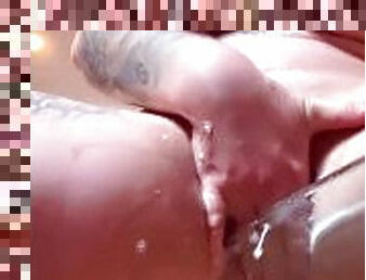 SQUIRTING, CUMMING and LICKING all that sweet MESS. You want some too?