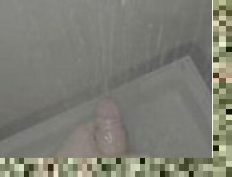 I cum in the shower