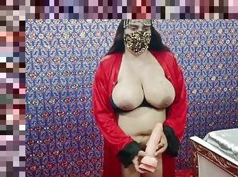 Big Round Tits Muslim Milf Sex With Dildo