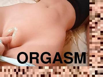 onani, orgasme, squirt, fingret, dildo, vagina, fanget, alene