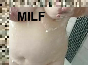 perä, kylpy, isot-tissit, karvainen, pillu-pussy, amatööri, milf, isot-upeat-naiset, jalat, tuhma