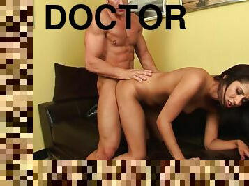 Visiting Her Horny Doctor For Sex Was The Best Thing The Brunette Did That Day
