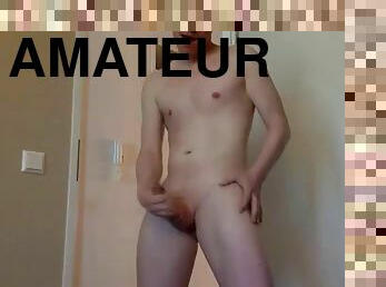 Dutch Fag Mark standing naked