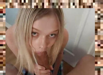 Pretty 18yo blonde slut Coco Lovelock homemade POV couple hardcore - Coco lovelock anal with ass to mouth
