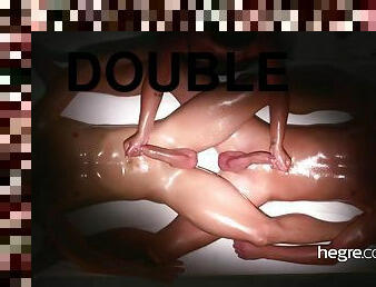 Double Barrel Penis Massage