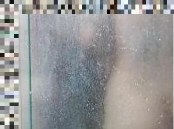 Threesome students fuck each other after college in the shower