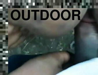 Srilankan Outdoor Pound With Dirty Talk