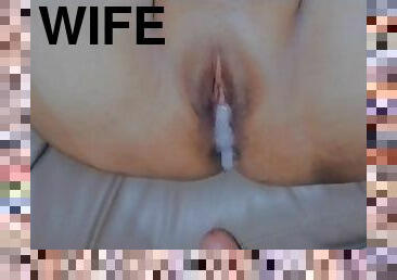 Hot Pinay Wife Gets a Massive Creampie