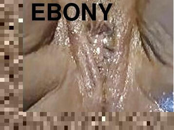 gros-nichons, masturbation, chatte-pussy, amateur, anal, ébène, milf, jouet, maison, maman