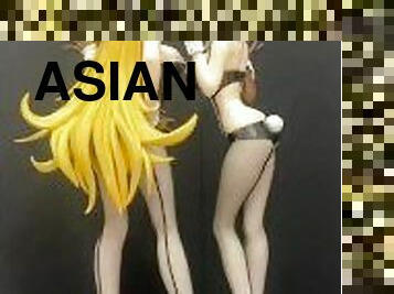 asiatisk, anime, fetisj