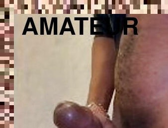 masturbation, amatör, cumshot, gigantisk-kuk, samling, sprut, ensam, kuk