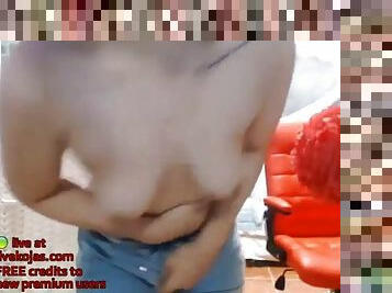 Asian milf hot webcam teasing