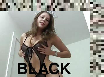 You will love watching me take a big black cock