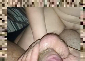 She loves playing with cock