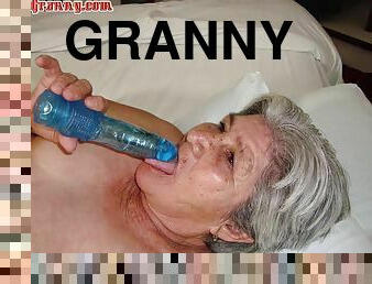 Horny Chicks Of Really Old Age - Homemade Granny Sex