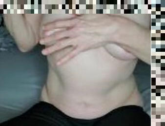 masturbation, gammal, amatör, mogen, milf, mamma, ung18, mor, äldre, petit