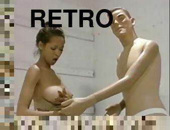 Retro sex black perfect tits