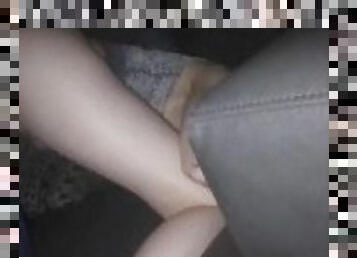 Shared wife with friend! He cums in under a minute and eats his own creampie.