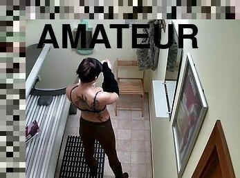 amatör, kamera, voyeur, tjeckisk, privat