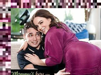 MOMMY'S BOY - Busty MILF Natasha Nice Takes Her Cute Stepson's Anal Virginity! (Spanish Subtitles)