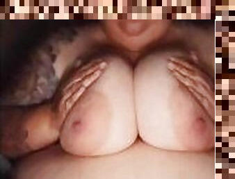 SSSBBW Slow Motion Tiddy Bounce - HUGE natural tits