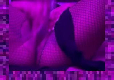 Thick Latina Fucks Tight Pussy With Double Sided Dildo