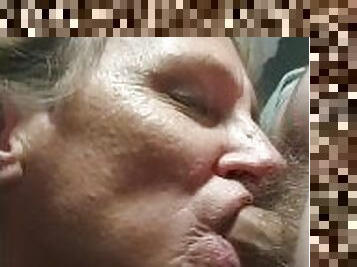 Granny Sucking Dick Like A Pro Amateur Blowjob