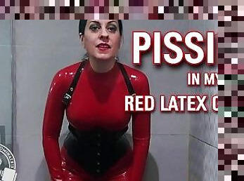 bading, pissing, pov, toalett, fetisj, dusj, latex, ydmykelse, våt, femdom