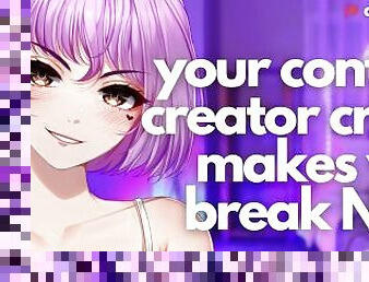Your Content Creator Crush Makes You Break NNN on a Call  ASMR Erotic Audio Roleplay  JOI