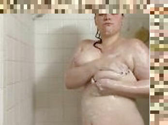 Pawg Showers Sensually
