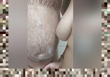 Shower Fun With Husband And Wife