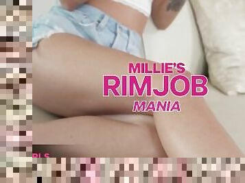 GIRLSRIMMING - Millie's Rimjob Mania