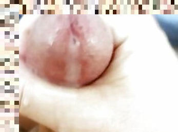 masturbation, amateur, ejaculation-sur-le-corps, jouet, ejaculation, solo, bite