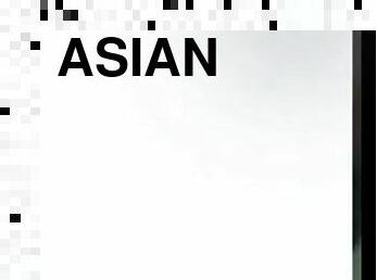 asiatisk, masturbation, tonåring, hardcore, ensam