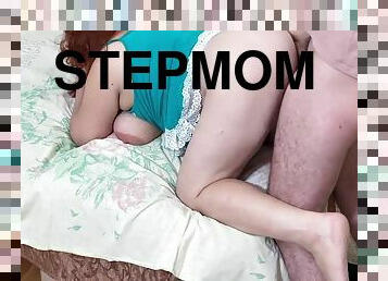 Big Stepmom Thanked Blowjob And Gave Her Ass For Anal 13 Min